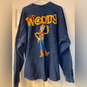 Disney Pixar Toy Story Sheriff Woody Adult Spirit Jersey Size: Large